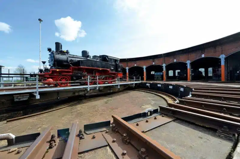 Industriegeschichte: Impression Eisenbahnmuseum Chmenitz