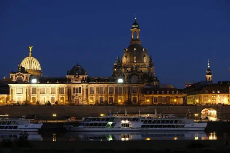 Skyline Dresden mit Blick auf Residenzschloss